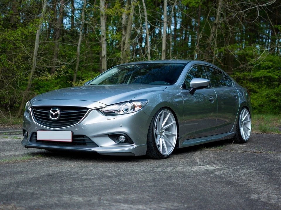 Para Mazda 6 parachoques delantero colmillos labios almohadillas delantales divisores 2012-2018 Foto 3 de 4