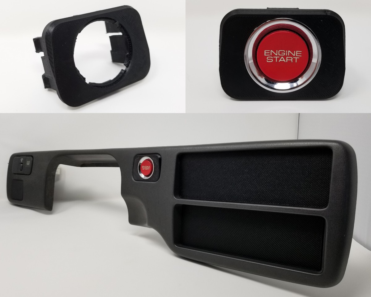 1992-1995 Honda Civic S2000 Push Button Start Panel EG S2k trim