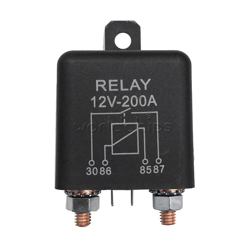 12V 24V 100A 200A 4Pin Automotive Relay Normally Open Switch Relay For Car Boat - Picture 11 of 22