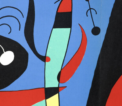 Joan Miro、FEMME AU MIROIR、海外版希少レゾネ、状態良好 Joan Miro、FEMME AU MIROIR、海外版希少レゾネ、状態良好