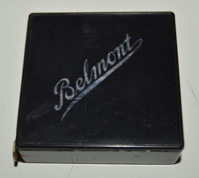 Nice Vintage BELMONT Black Plastic Small Working Tape Rule Rare 67'' USA