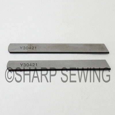 2 EACH LOWER KNIFE #30421 fits YAMATO DCZ-361 OVERLOCK MACHINE | eBay