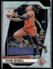 2024 Panini WNBA Prizm Tiffany Mitchell Silver Prizm #57 Connecticut Sun