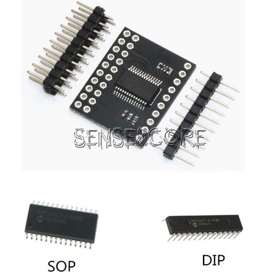 MCP23017 DIP SOP  Bidirectional 16-Bit I/O Expander I2C IIC Serial Interface