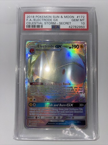 Electrode-GX graded PSA 10 for sale on eBay