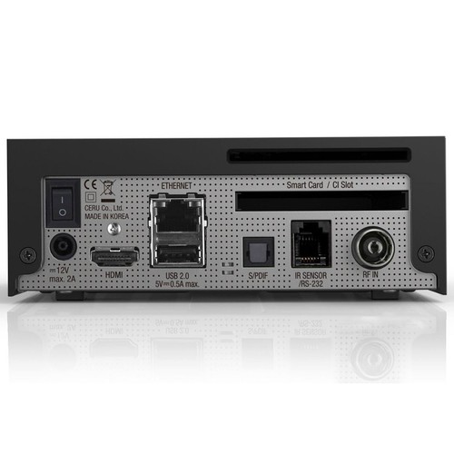 VU+ Zero 4K 1x DVB-C/T2 Tuner Linux Receiver UHD 2160p Kabelreceiver UHD Zero - Bild 2 von 5