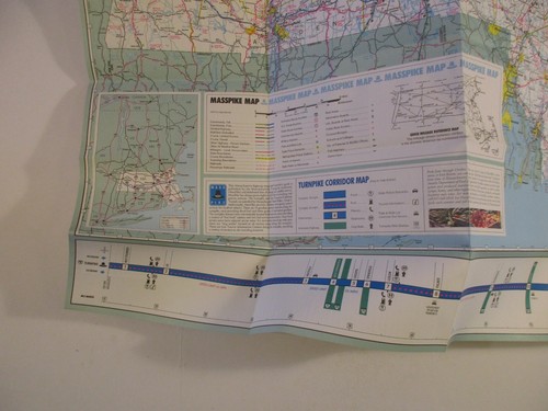 1995 Massachusetts State Highway Travel Road Map-Box 3 - 第 8/12 張圖片