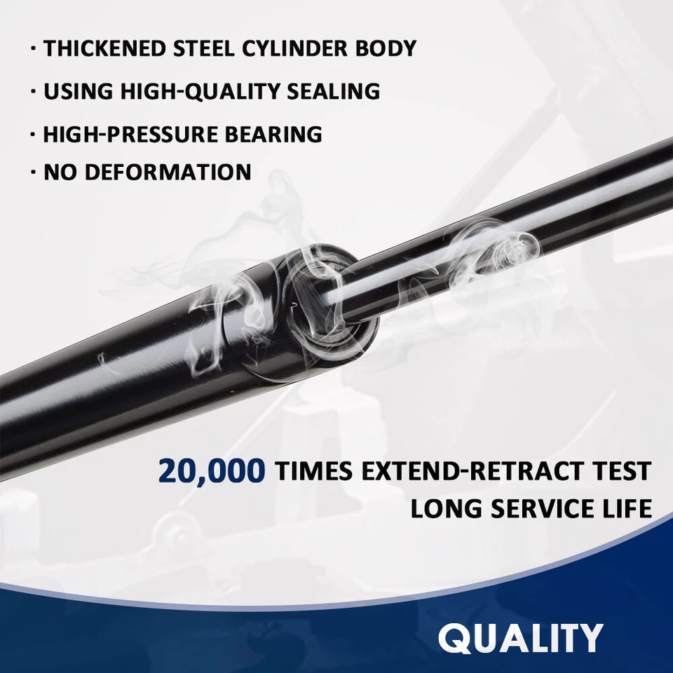 Front Pair Lift Supports Shock Struts for BMW E85 E86 Z4 2003-2008 Hood Front - Image 4 of 4