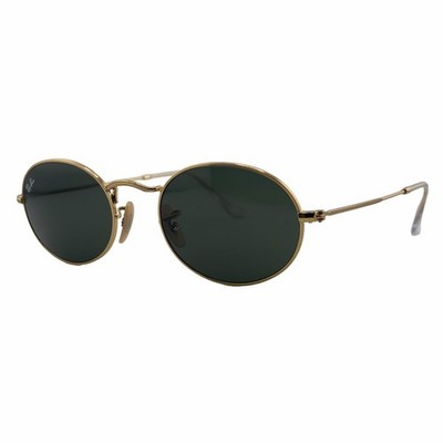 Ray-Ban RB3547 Oval Gold Sunglasses 54mm 21mm 145mm - 001/31