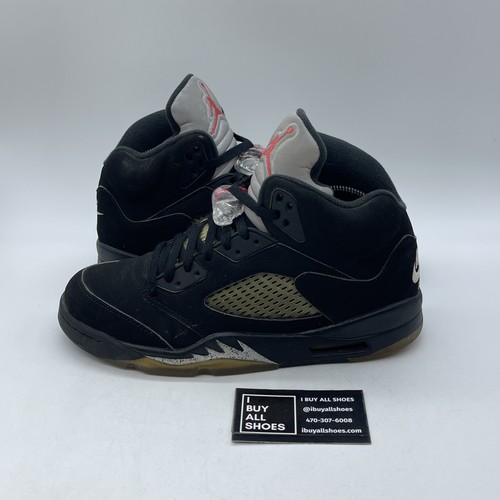Größe 8,5 - Air Jordan 5 OG Mid Metallic Silver (845035-003)