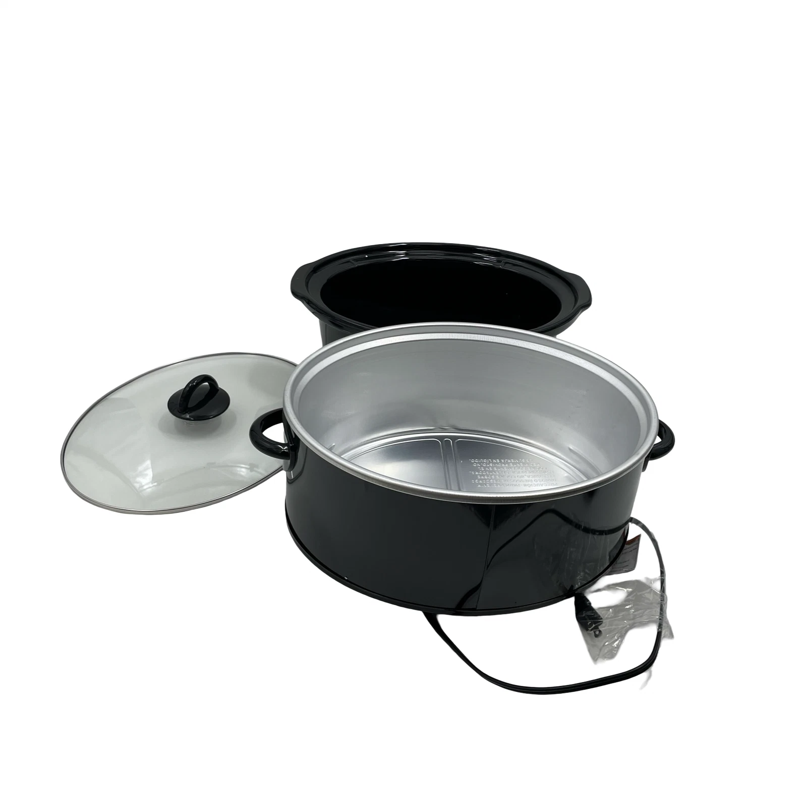 Crock-Pot® Classic Manual 7-Quart Slow Cooker Black #OB6109 (AR)