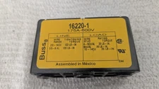  Buss 16220-1 Min Pwr Dist Block,175A,1P,1P Primary