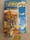 Vintage Kenner Star Wars Droids R2-D2 Figure with Lightsaber, Coin + Cardback