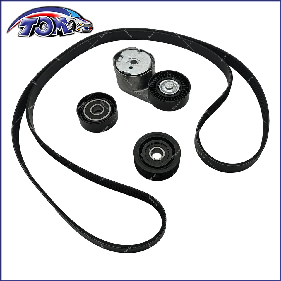 Serpentine Belt Drive Component Kit for Ram ProMaster 1500 2500 3500 90K-39282F - Image 3 of 4