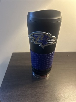 Baltimore Ravens NFL 24oz Insulated Stealth Draft Travel Mug with Lid
