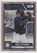 2011 Playoff Contenders Prospect Tickets Artist's Proof 17/49 Jace Peterson 2u8