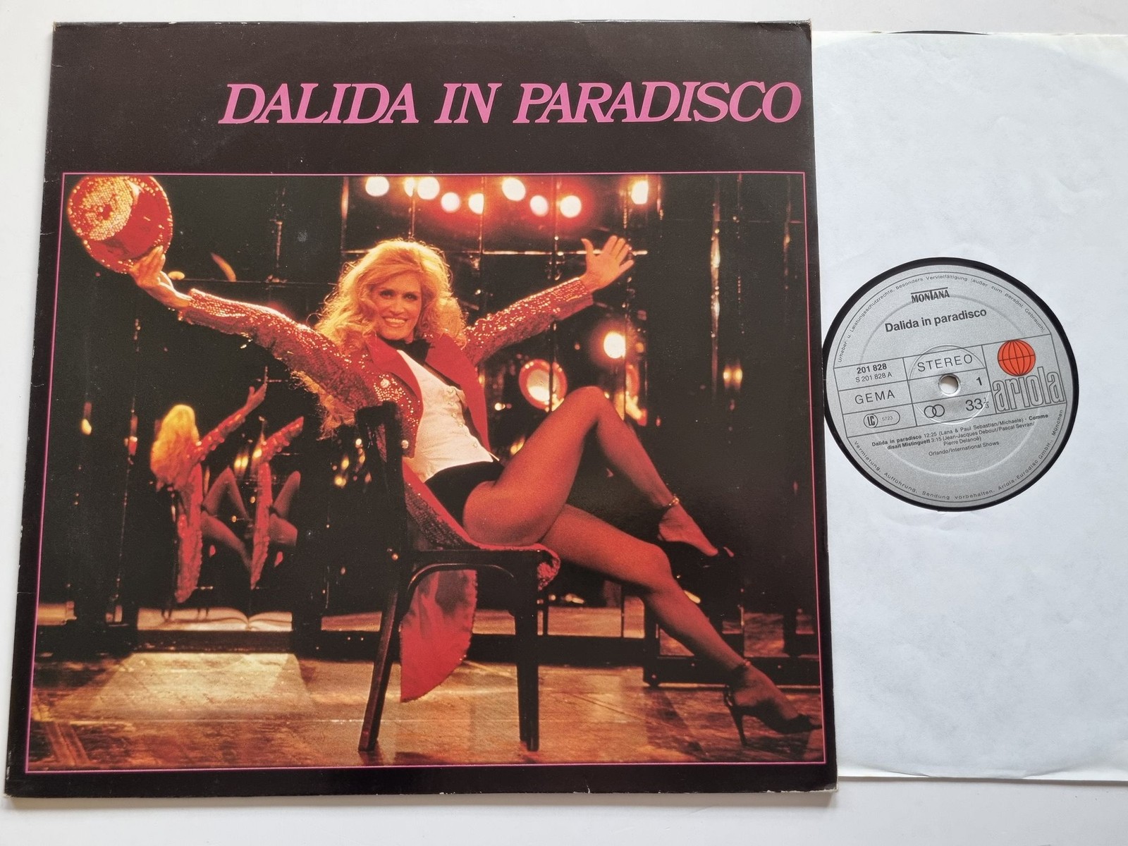 Dalida - Dalida In Paradisco Vinyl LP Germany