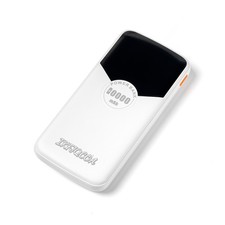 10000mAh TYPE-C Power Bank White Portable Charger For Phone Android Universal