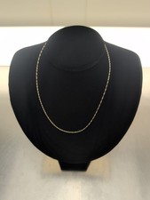 14 Karat Gold Seil Kette 1 Gramm 16 Zoll