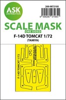 F-14D One-Sided Fit Express Mask For Tamiya / 1:72