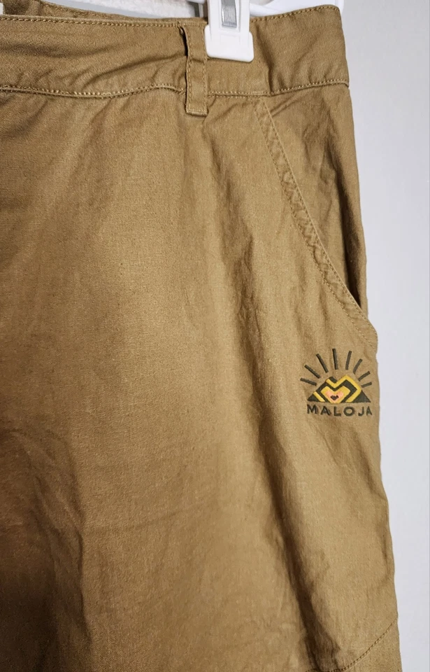 Maloja Brown KomblumeM. Pantalones Cortos Multideporte Hombre XL Correa Ajustable 31118 Foto 3 de 4