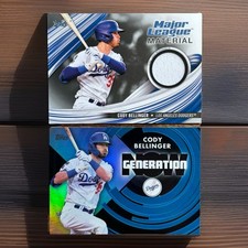 2023 Cody Bellinger: Topps S1- Black ML Material /199 /2022 Generation Now Ref.