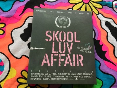 BTS 2nd Mini   Skool Luv Affair   CD mit Booklet   TOP