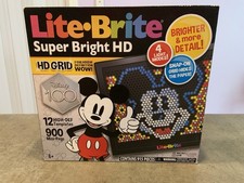 Lite Brite Disney Super Bright High Def 100 Years of Wonder