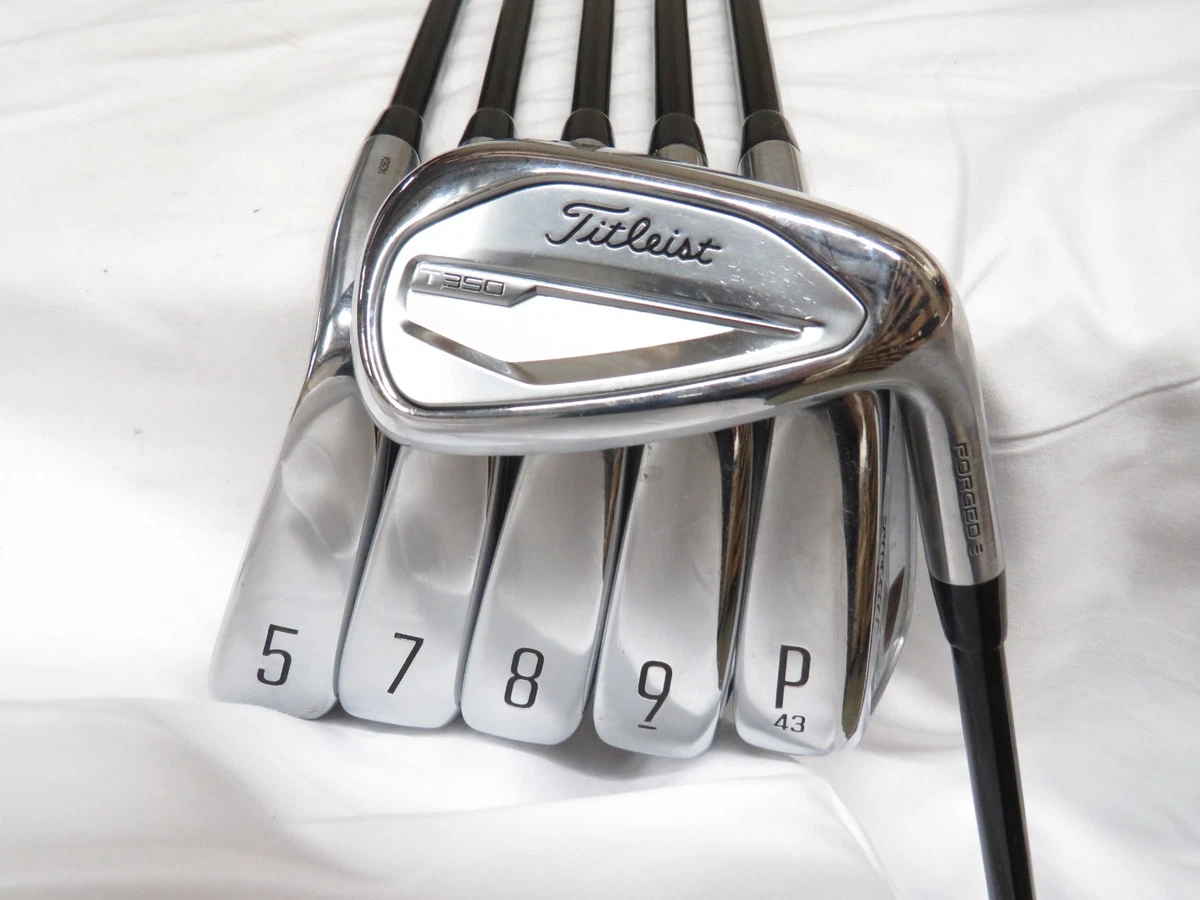Titleist T350（5〜P.48） 7本セットNS.PRO880 AMC Used Titleist T350 Iron Set 5+7-PW+48 irons Tensei Red A Graphite