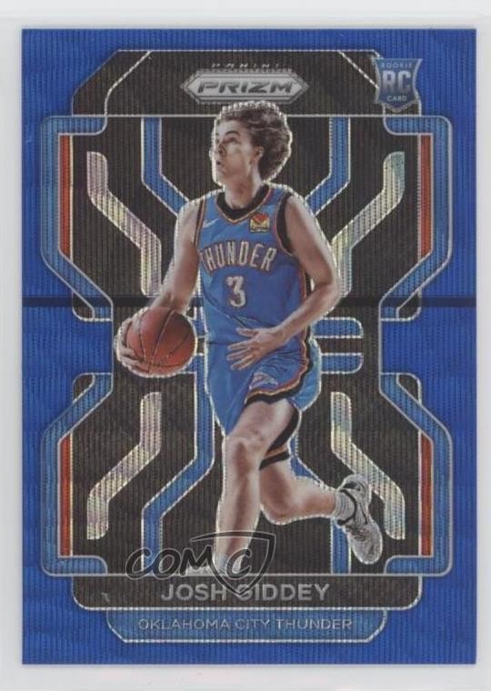 2021-22 Panini Prizm Blue Wave Prizm Josh Giddey #301 1u0