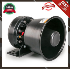 200 Watt High-Performance PA Siren Horn Speaker for Police Car, Ambulance, Fire