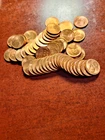 Solid 1945 S Lincoln Wheat Cent, BU, 49 Coins      inv01    p106