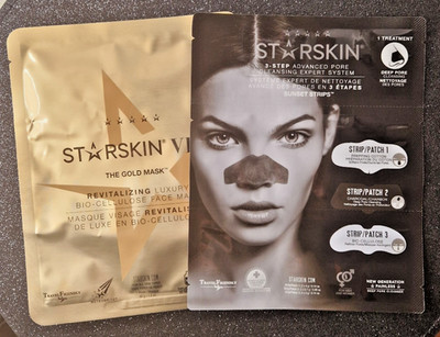 STARSKIN  Sunset Strips  & VIP The Gold Mask    Mitesser & Luxuspflege Set