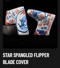 NEW USA 2025 Swag Golf Star Spangled Flipper Blade Cover 4th Of July RWB