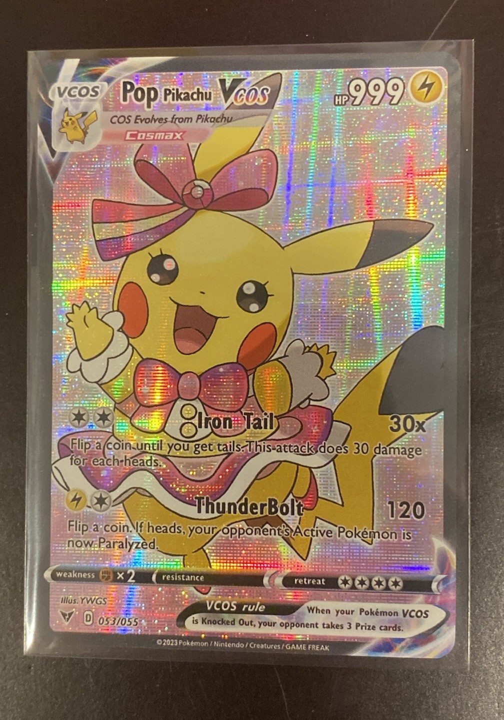 The Pokémon Company Poncho-Wearing Pikachu XY-P 274/XY-P Common 80 HP Japanese