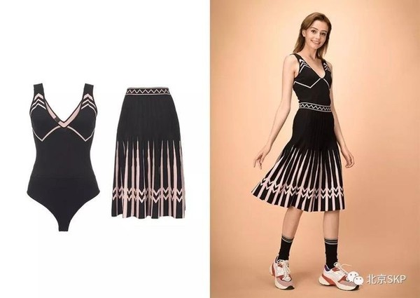 Women Pinko Skirt Black Viscose 38 / M / 46 #CFUB