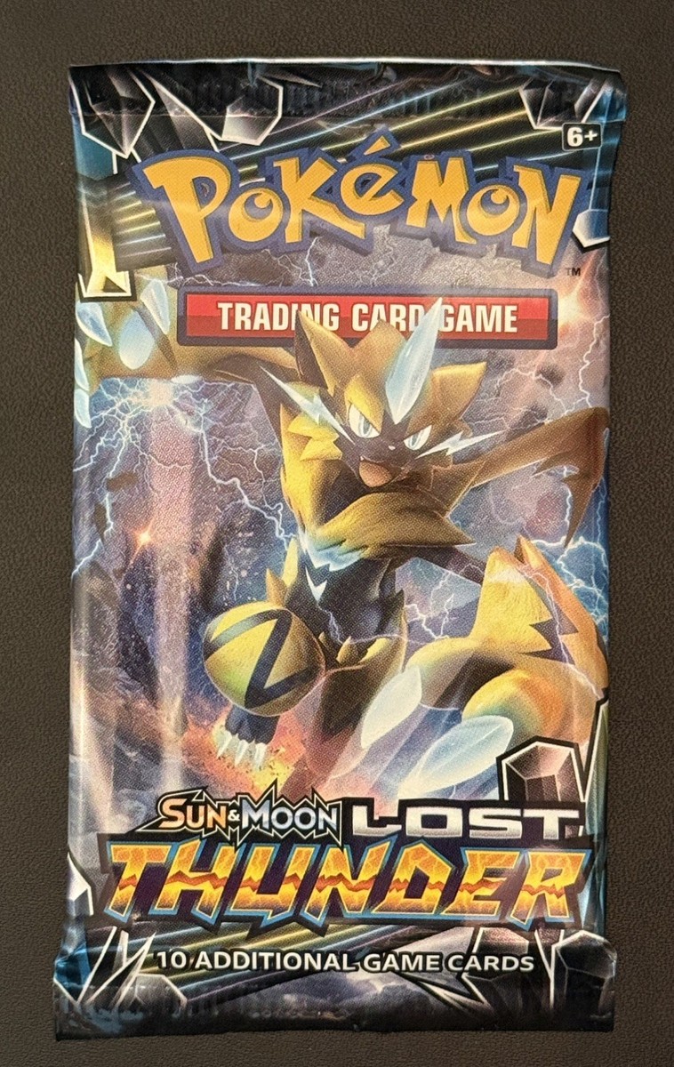 Pokemon Sun And Moon Lost Thunder Booster Pack Factory Sealed | eBay