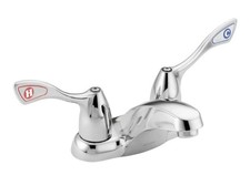 Moen 8800 Commercial M-Bition Chrome 2 Handle 4" Lav Faucet Centerset 1/2" IPS