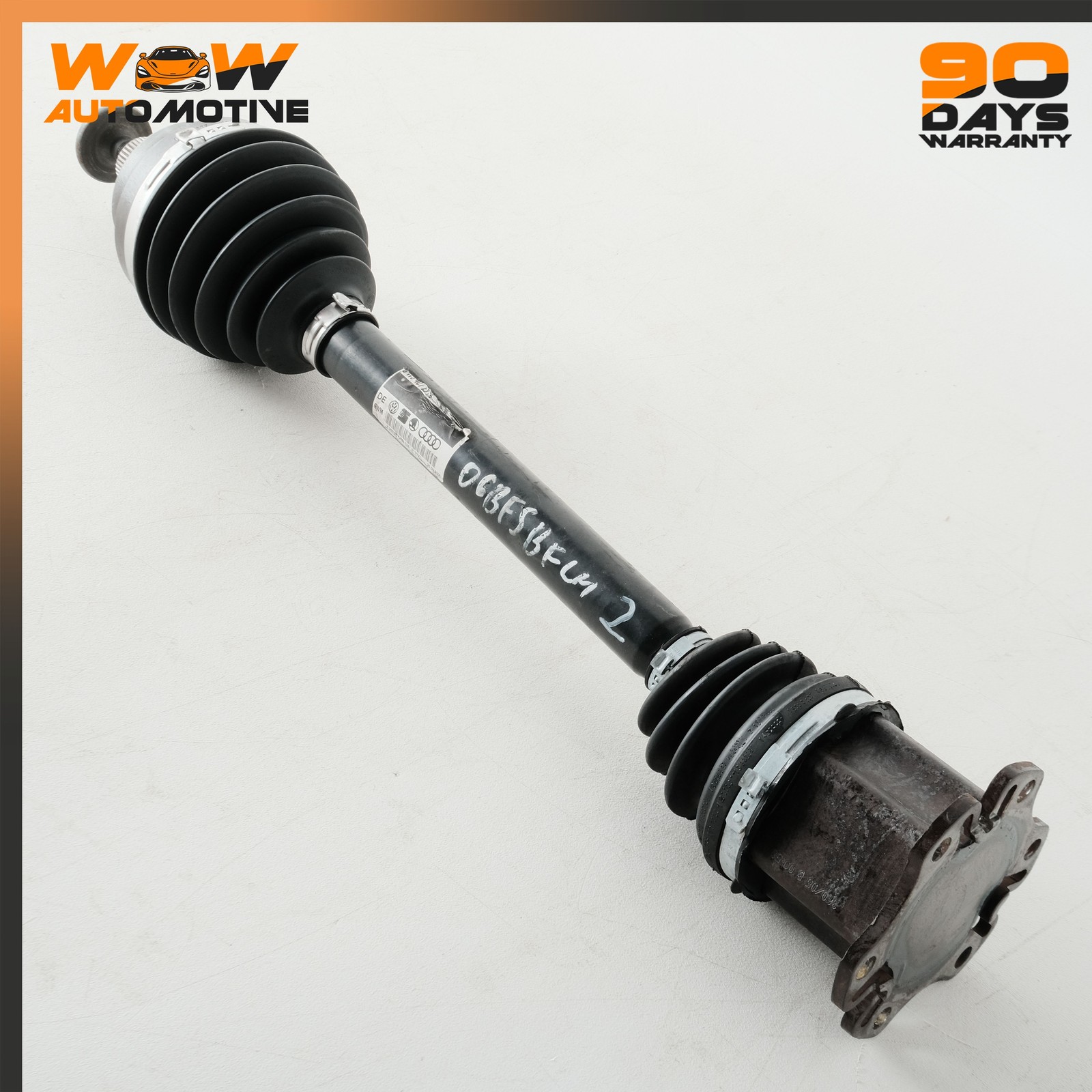 04-13 BENTLEY CONTINENTAL FLYING SPUR GTC GT FRONT LEFT CV AXLE SHAFT OEM