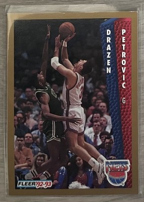  Croatia Legend   1992 Fleer - Drazen Petrovic #147 