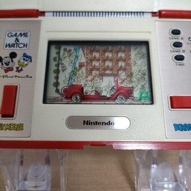 Nintendo Game & Watch Mickey & Donald Handheld Multi Screen DM-53 1982 Tested