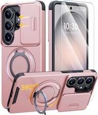 Samsung Galaxy S26 Ultra Case, Dual-Layer Shockproof Protective Phone Case, Pink