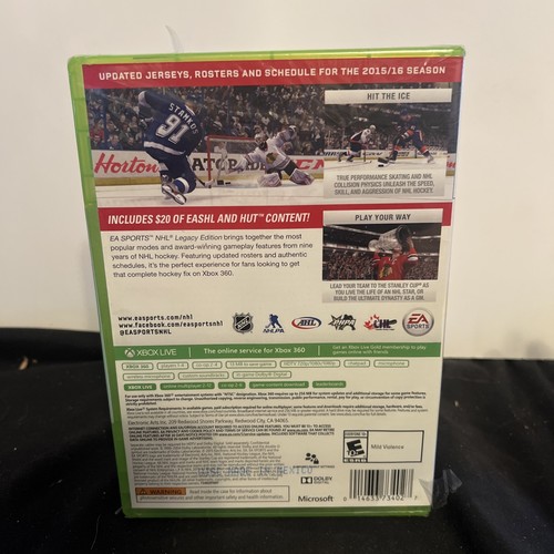 NHL Legacy Edition New Xbox 360 - Picture 2 of 5