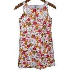 Florence Eiseman for Bullock's Wilshire Yellow Pleated Daisy Appliqué Shift Dress — listing 6