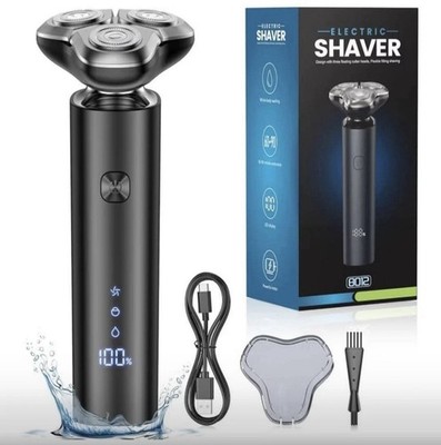Electric Razor for Men, Men's Electric Shaver, 3-Blade Rotary GETTING 2 Shavers!