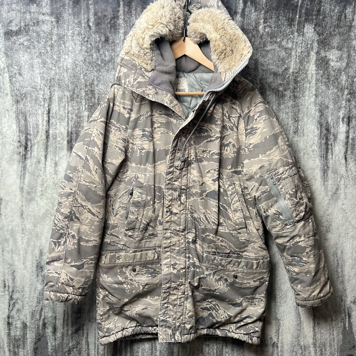 Dakota Outerwear US Military 4308 ABU N3B Parka Split Fur Trim