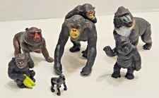 LOT Safari Ltd Mandrills Baboons Safari Animal Gorilla Monkey Figure APE 1990's