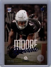 2021 Panini Chronicles - Luminance Update Rookies Rondale Moore #208 Blue /99 RC