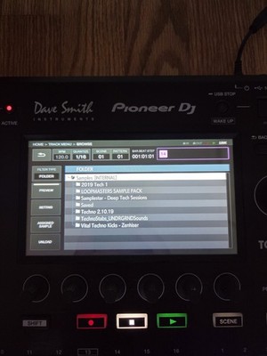 Pioneer DJ TORAIZ SP-16 Professional Sampler with Deck Saver and