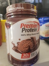 Premier Protein Powder, Chocolate Milkshake, 30g 100% Whey Protein, 24.5 OZ 12.60 per gallon